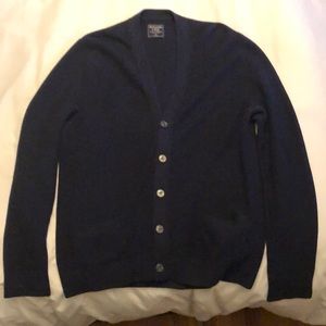 Abercrombie and Fitch navy blue cardigan size medium barely used